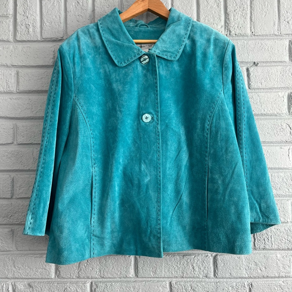 Coldwater Creek suede jacket. Size XL
